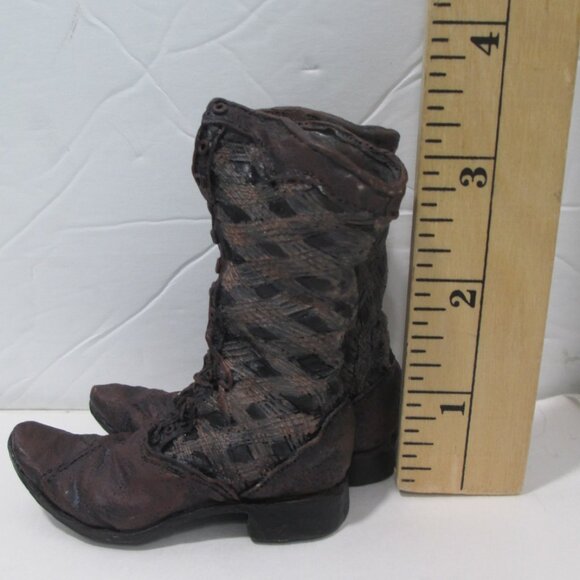 1999 Popular Imports Resin Victorian Boots Figurine Vintage - Picture 8 of 8